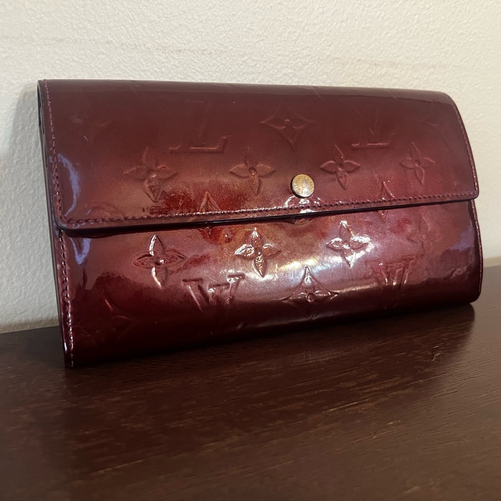Louis Vuitton Burgundy Wallet